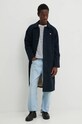 Пальто с примесью шерсти Tommy Jeans DM0DM20589 тёмно-синий AW24