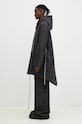 Jakna Rick Owens Fishtail DU02D2950.NP crna AW24