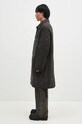 Pamučni kaput Rick Owens Jumbo Mac DU02D2968.MO siva AW24