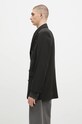 Martine Rose wool blazer Double Breasted Short Coat 328WT05006 black AW24