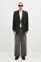 Martine Rose wool blazer Double Breasted Short Coat 328WT05006