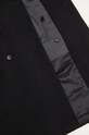 Вълнено палто Martine Rose Double Breasted Shirt Overcoat 325WT07001 черен