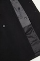 Vuneni kaput Martine Rose Double Breasted Shirt Overcoat 325WT07001 crna
