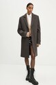 ZADIG&VOLTAIRE palton de lana WMCO00072 maro