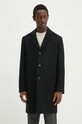 Theory palton de lana negru O0971405