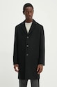Шерстяное пальто Theory чёрный O0971405