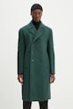 Drôle de Monsieur palton de lana Le Manteau Laine E.CT134.WO030.DGN verde AW24