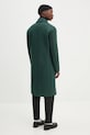 Îmbrăcăminte Drôle de Monsieur palton de lana Le Manteau Laine E.CT134.WO030.DGN verde