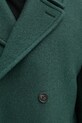 Вовняне пальто Drôle de Monsieur Le Manteau Laine E.CT134.WO030.DGN зелений