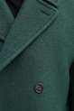 Drôle de Monsieur palton de lana Le Manteau Laine E.CT134.WO030.DGN verde