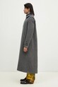 Вълнено палто Fiorucci U01FMOCO244WO01GY01 сив AW24