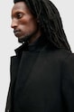 AllSaints palton din lana HAL COAT negru M005OZ