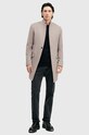 AllSaints palton din lana HARGROVE COAT M038OB gri