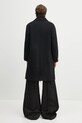 Odzież Wacko Maria płaszcz wełniany Double Breasted 24FW.WMO.CO02 czarny