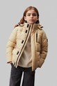 Детская куртка Calvin Klein Jeans с утеплением бежевый IB0IB01276.9BYH.104.116