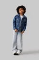 Detská rifľová bunda Calvin Klein Jeans Bavlna