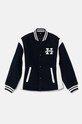 Tommy Hilfiger giacca bomber bambino/a con aggiunta di lana KB0KB09089.9BYH.128.176 blu navy AW24