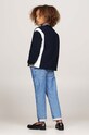 Детская куртка-бомбер с примесью шерсти Tommy Hilfiger KB0KB09089.9BYH.128.176