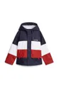 Дитяча куртка Tommy Hilfiger з капюшоном темно-синій KS0KS00566.9BYH.116.122