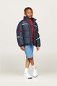 Detská bunda Tommy Hilfiger tmavomodrá KS0KS00593.9BYH.92.122