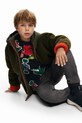 Дитяча куртка Desigual з утепленням зелений 24WBEW06