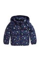 Dětská bunda Polo Ralph Lauren s podšívkou námořnická modř 322947643001