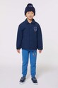 Детская куртка Kenzo Kids слегка утеплённая модель тёмно-синий K60721.114.150