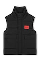 HUGO bezrękawnik dziecięcy G00295.114.150 czarny AW24
