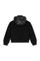 Dětská bunda ze směsi vlny Karl Lagerfeld Z30271.114.150 černá AW24