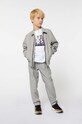 BOSS kurtka dziecięca szary J51229.162.174