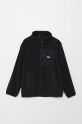 Βρεφική μπλούζα fleece Quiksilver ICE FIELDS FZ χωρίς κουκούλα μαύρο EQBFT03907