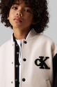 Calvin Klein Jeans geaca bomber pentru copii IB0IB02294.9BYH bej