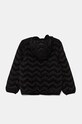 Детско яке United Colors of Benetton 2TWDCN04V.G.Seasonal черен AW24