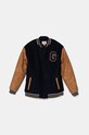 Детская куртка-бомбер Guess L4BL19.WGSN0.9BYH тёмно-синий AW24