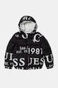Dětská bunda Guess H4BJ05.WCFM0.9BYH černá AW24