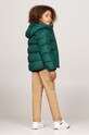 Детско яке Tommy Hilfiger KB0KB08341.9BYH.98.122 зелен