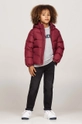 Tommy Hilfiger giacca per bambini granata KB0KB08341.9BYH.98.122