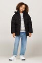 Παιδικό μπουφάν Tommy Hilfiger άλλο μαύρο KB0KB09401.9BYH.128.176