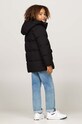 Παιδικό μπουφάν Tommy Hilfiger KB0KB09401.9BYH.128.176 μαύρο