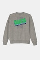 United Colors of Benetton bluza copii melanj gri 3PANC504M.G.Seasonal