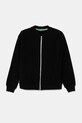 Detská mikina United Colors of Benetton 3PANC504M.G.Seasonal čierna AW24