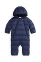 Dětský overal Polo Ralph Lauren zateplené námořnická modř 320939681002