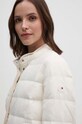 Péřová bunda Tommy Hilfiger béžová WW0WW42377