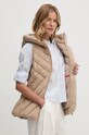 Péřová vesta Tommy Hilfiger WW0WW42624 béžová