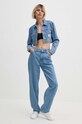 Calvin Klein Jeans kurtka jeansowa J20J220658 niebieski AW24