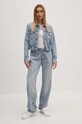 Calvin Klein Jeans kurtka jeansowa J20J223669 niebieski AW24
