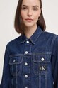Calvin Klein Jeans kurtka jeansowa niebieski J20J223670