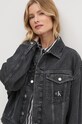Calvin Klein Jeans kurtka jeansowa szary J20J223711