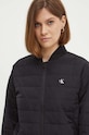 Μπουφάν bomber Calvin Klein Jeans μαύρο J20J223871