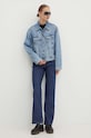 HUGO Blue kurtka jeansowa 50517249 niebieski AW24